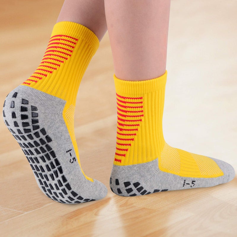 JHM Kids Slipper Hospital Grip Athletic Sport Sockcs For Kids Youth Baby Boys Girls - Image 3